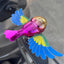Cute Flying Companion Bird Car Ornament